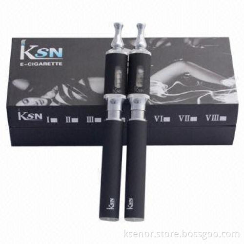 Electronic Cigarette Starter Kit, Sized 19.0 x 75.5mm, 3.3-4.2V Voltage, 1,300mAh Capacity
